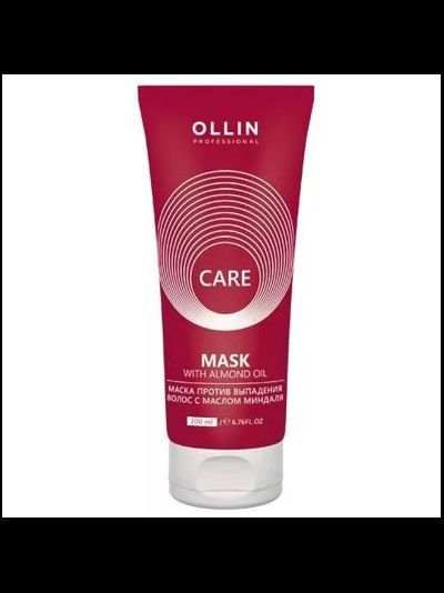 OLLIN Care Almond Oil Маска против выпадения волос с маслом Миндаля, 200 мл