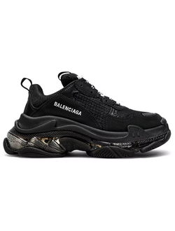 Кроссовки Balenciaga Triple S Sneaker Clear Sole Black