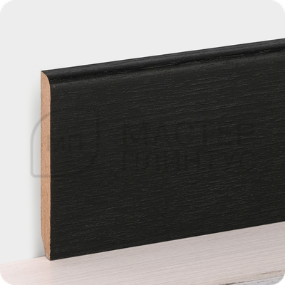 Плинтус МДФ в ламинированной пленке TeckWood 80х10мм. Венге