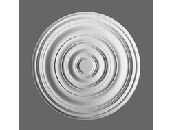 Потолочная розетка(подлюстра) с гладким профилем из полиуретана Orac Decor-Luxxus R40 диаметр 74,5см