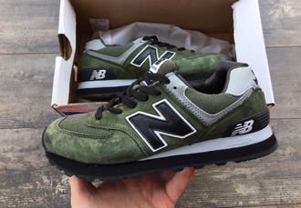 Кроссовки New Balance 574 Green/Black