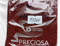 Гранатовый непрозрачный бисер