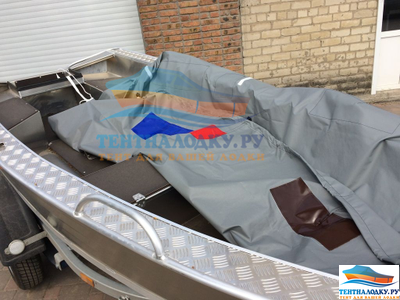 тент на вельбот 37