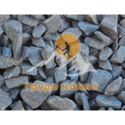 Зеленый гранит крошка галтовка, фракция 10-20 мм