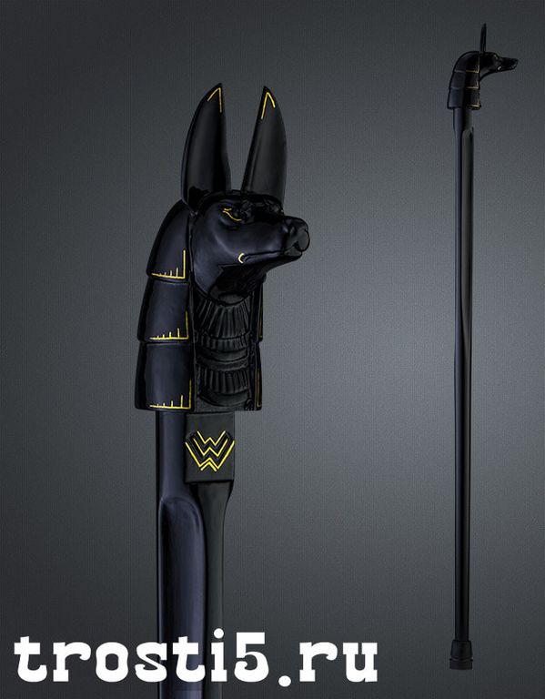 трость из фильма мастер и маргарита черная с головой собаки