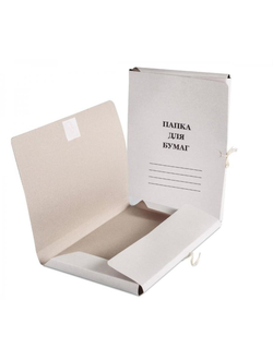 Папка для бумаг с завязками