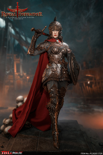 Королевская защитница в золотом - Коллекционная ФИГУРКА 1/6 scale Royal Defender - Golden (PL2020-172A) - TBLeague