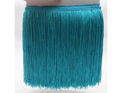 Декоративная бахрома , 20 см. 10 метров, Т-00064, Цвет: Бирюзовый