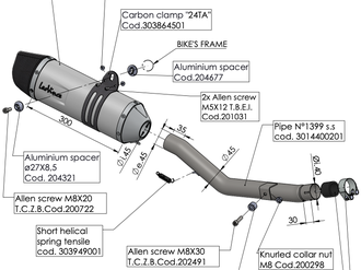 Глушитель LeoVince LV ONE EVO 14400EU