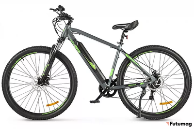 Велогибрид Eltreco Ultra LITE черно-зелёный
