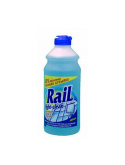 Rail без тригера Средство для мытья стекл, зеркальных и пластиковых поверхностей 0,5л