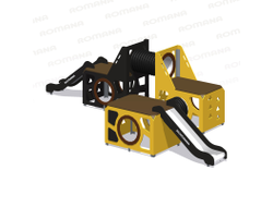 Детский игровой модуль с горкой Romana 115.27.00