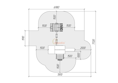 Детская площадка Савушка TooSun 6