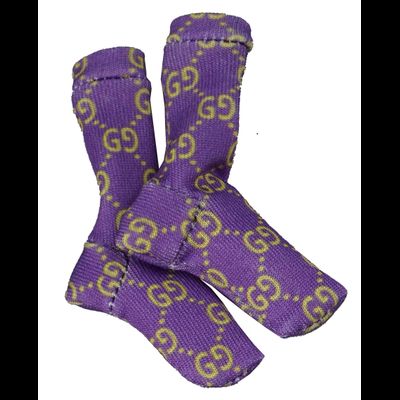 Женские носки (лиловые) 1/6 Classic socks ( SA032A) - SA Toys