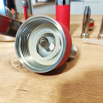 Кремер-сифон из нержавеющей стали 0.5л(с двойной стенкой)