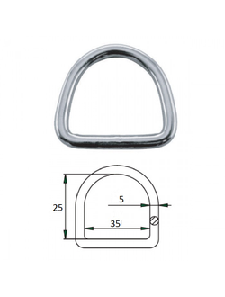Обушок 5х35 мм