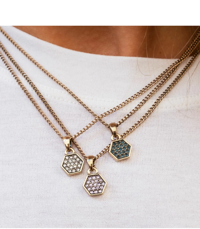 Колье с прозрачными кристаллами Swarovski, A&C (Норвегия)