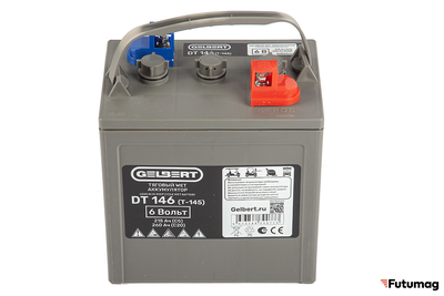 Тяговый WET аккумулятор Gelbert DT146 (T-145) 6V215A/H C5