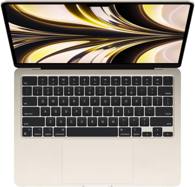 Apple MacBook Air 13" M2 (2022) 16/256 ГБ, Starlight
