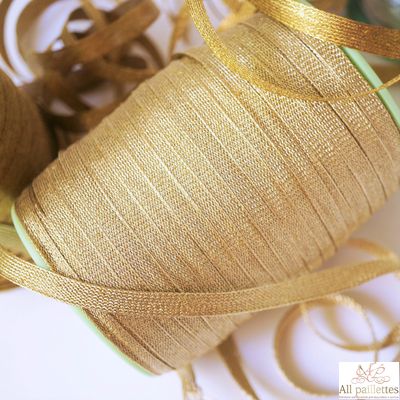 Тесьма металлизированная ТМ528