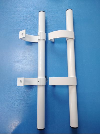 ПМК Ручка офисная прямая 500*30 RAL 9016 белый