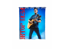 Шторы в ванную Сектор Газа, Юрий Хой