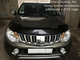 Оригинальный дефлектор капота на новый Mitsubishi L200 2015-2016-2017-2018- от AvengerUral.ru