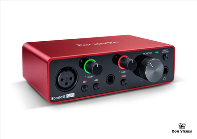 Focusrite Scarlett Solo 3rd Gen звуковая карта