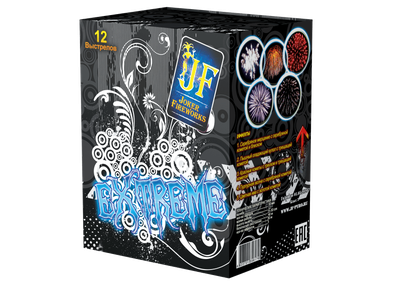 Батарея салютов ЭКСТРИМ (1,2" / 12 залпов)