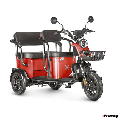 Электротрицикл Wanshida UM+ 60V 1000Вт красный