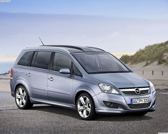 Opel Zafira B 5мест (2005+)