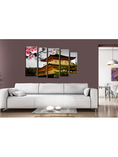 Модульная картина &quot;Архитектура Азии&quot;