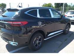 Защита  штатного порога d60 для Haval F7 (2019-2022)