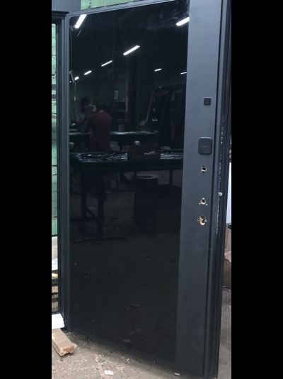 VENMAR (ВЕНМАР). ДИОНА. 110 мм. ТРЕХКОНТУРНАЯ. БАЗАЛЬТОВАЯ ПЛИТА. ГРЕЦКИЙ ОРЕХ с ПАТИНОЙ/ ЧЕРНЫЙ КВАРЦ/ LACOBEL ЧЕРНЫЙ