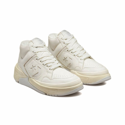 Мужские  белые высокие Кроссовки Converse Weapon Cx Archive Color Vintage 171557C