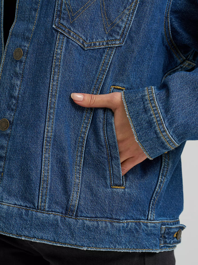Куртка Wrangler® Women's Girlfriend Denim Jacket
