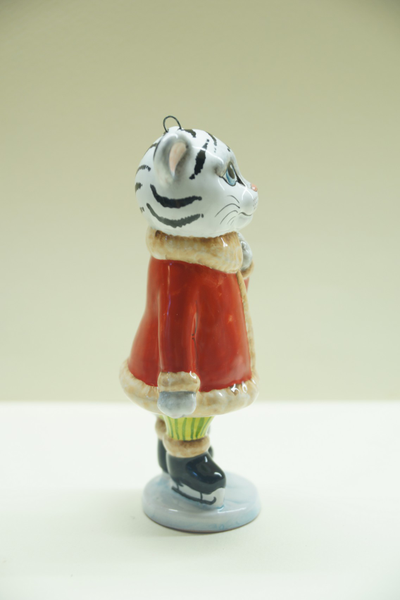 Тигруля на коньках