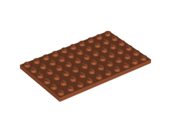 Plate 6 x 10, Dark Orange (3033 / 6263971)