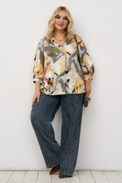 Джинсы Вайб 924001 серый 50,58,60,64р