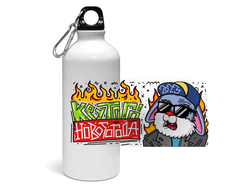 Спортивная бутылка год Кролика №25