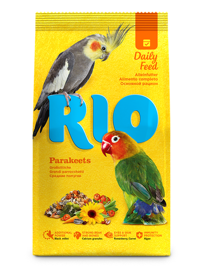 RIO Корм для средних попугаев 500 г