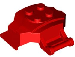 Cockpit Front 4 x 3 x 2 with Bar Handle, Red (79896 / 6371691)