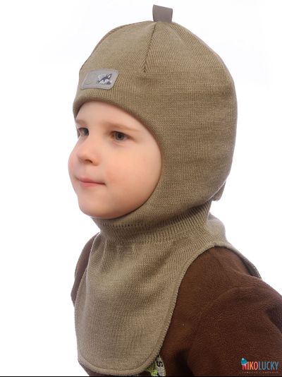 Шапка-шлем "NK"   20101-01, цвет светлый хаки р. 50-52