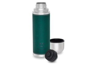 Термос из экокожи АРКТИКА 108-700 (0,7 литра) черный/зеленый/синий/камуфляж