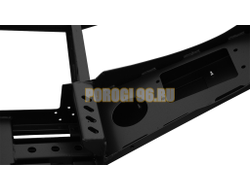 Передний силовой бампер серии Трофи на Mitsubishi Pajero Sport II 2008-2013 (02.120.01)