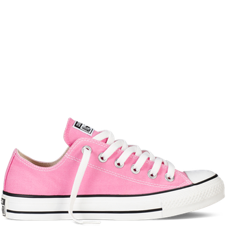 Pink converse shop womens