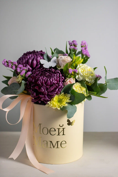 Цветочная композиция для мамы № 604