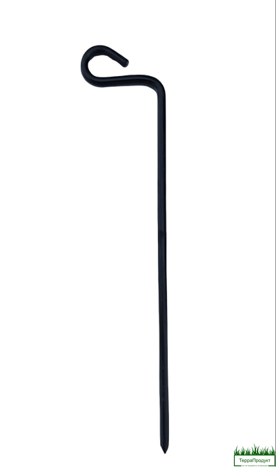 Анкер для крепления грунте Г-образный 50см. без шнека
