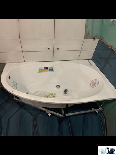Ванна Aquatek Дива 150x90 см DIV150-0000002, акриловая, правая асимметричной формы