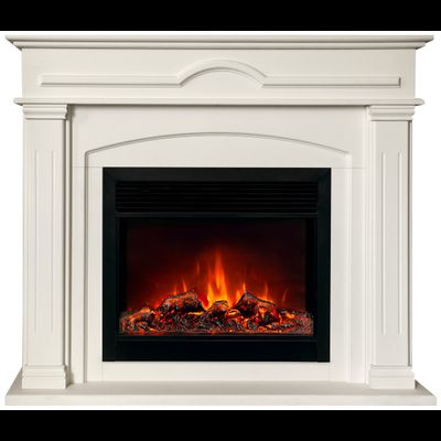 Электрокамин Лима 26 WT с очагом Moonblaze Deluxe BL